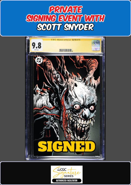 ABSOLUTE BATMAN #15 2ND PRT BOLLAND FOIL CGC SS 9.8 SCOTT SNYDER SIGNED PRESALE