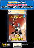 ABSOLUTE CATWOMAN #1 BENGAL CGC SS 9.8 SNYDER/GRAYSON 2X SIGNED FANEXPO PRESALE