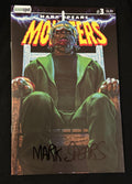 MARK SPEARS MONSTERS #3 FRANKENSTEIN VARIANT SIGNED BLACK MARK SPEARS HSVEXPO NM