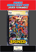 DC K.O. #1 KOBLISH CGC SS 9.8 JAVIER FERNANDEZ SIGNED PRIVATE SIGNING PRESALE