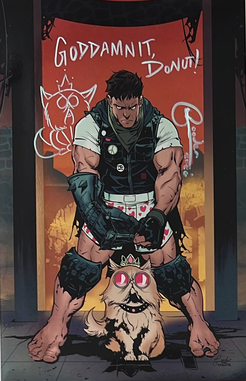 Signed Raw Comics